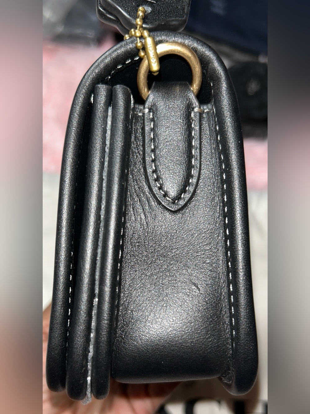 Coach Dinky/ Black & Brass - Picture 7 of 10